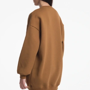 Taba Rengi Kadın Sweatshirt Bej