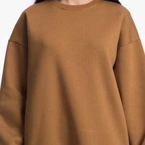 Taba Rengi Kadın Sweatshirt Bej