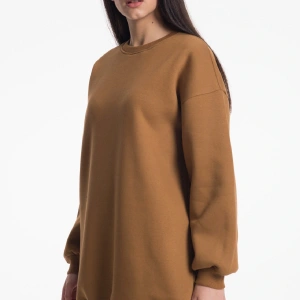 Taba Rengi Kadın Sweatshirt Bej