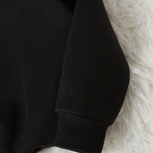 Tasarım Sweatshirt Siyah