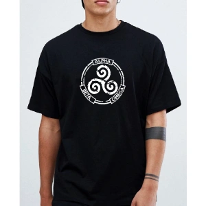 Teen Wolf Alpha Beta Omega Oversize Tişört