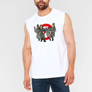 The Real Ghostbusters Hayalet Avcıları Beyaz Unisex Tişört T-Shirt