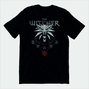 The Witcher Gamer T-shirt Battal Boy Penye Tişört