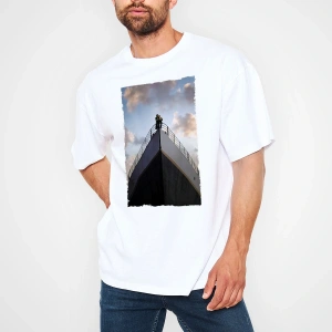 Titanik Beyaz Unisex Tişört T-Shirt