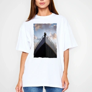Titanik Beyaz Unisex Tişört T-Shirt
