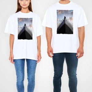 Titanik Beyaz Unisex Tişört T-Shirt
