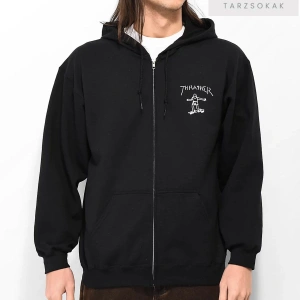 Trasher Skate Sweatshirt Fermuarlı Hırka