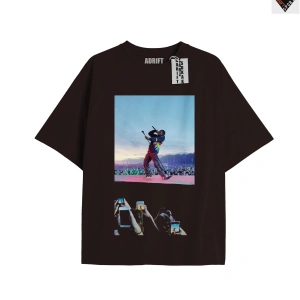 Travis Scott Siyah Oversize Unisex T-shirt