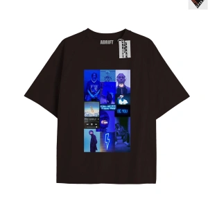 Travis Scott Siyah Oversize Unisex T-shirt