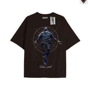 Travis Scott Siyah Oversize Unisex T-shirt