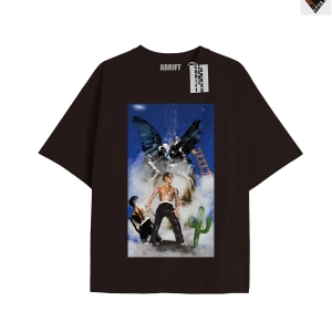 Travis Scott Siyah Oversize Unisex T-shirt