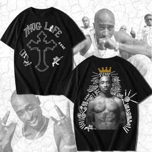 Trend 2pac Oversize Tişört