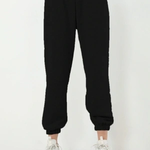 Trend Yüksek Bel Beyaz Joger Eşofman Altı