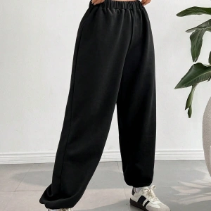 Trend Yüksek Bel Beyaz Joger Eşofman Altı