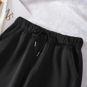 Trend Yüksek Bel Beyaz Joger Eşofman Altı