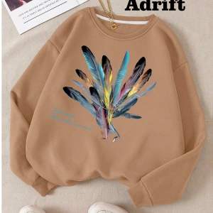 Tüy Köstebek Sokak Trend Tasarım Harajuku/Gotik Bej