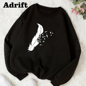 Tüy212 Köstebek Sokak Trend Tasarım Harajuku/Gotik Siyah