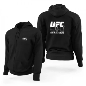 Ufc Fight For Yours Fermuarlı Kaps?onlu Sweathsirt 12925