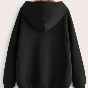 Unique----Unisex Beyaz Los Angeles Baskılı Kapüşonlu Oversize Sweatshirt