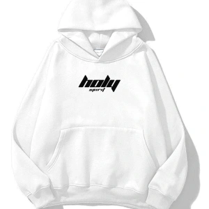 Unisex 101 Holy Spirit Sweatshirt Beyaz