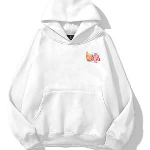 Unisex 101 The Negroni Club Göğüs Sweatshirt Beyaz