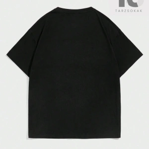 Unisex 1pc Pamuk Harf Grafik Damla Omuz Tişört