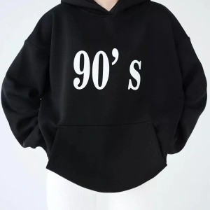 Unisex 90s Sweatshirt Siyah