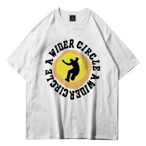 Unisex A Wider Circle Beyaz Tshirt