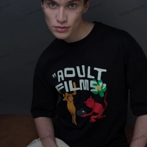 Unisex Adult Films Siyah