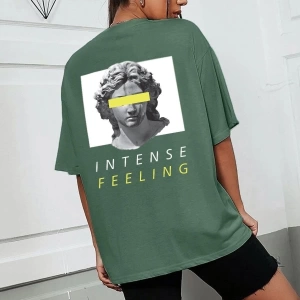 Unisex Aesthetic Baskılı T-shirt