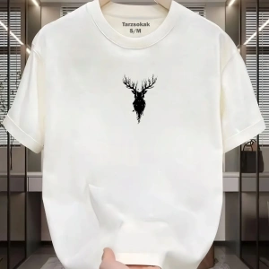 UNİSEX Ala Geyik T-shirt