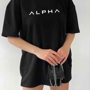 Unisex Alpha Rahat Kesim Oversize T-shirt