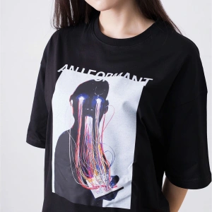 Unisex Aniformant Siyah Tshirt