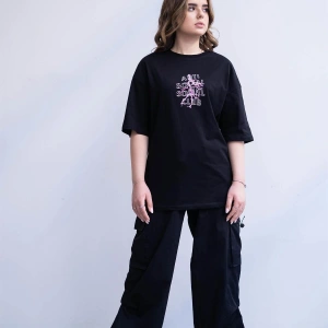 Unisex Anti Social Club Siyah Tshirt