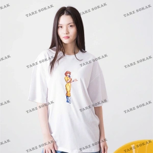 Unisex April Oneil Ninja Turtles Beyaz