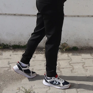 Unisex Arka Cepli Fermuarlı Slimfit Eşofman Altı