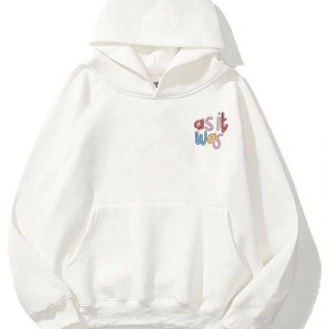 Unisex As It Was Sweatshirt Hoodie Beyaz