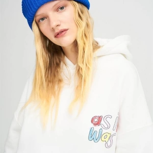 Unisex As It Was Sweatshirt Hoodie Beyaz