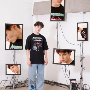 Unisex Astronomical 2020 Siyah Tshirt