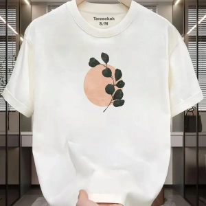 UNİSEX Bahar Mevsimi T-shirt