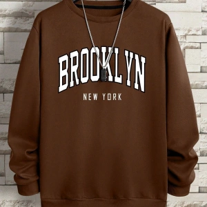 Unisex Baskılı Oversize Kapşonlu Sweatshirt Siyah