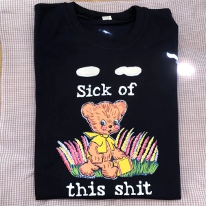 Unisex Baskılı Oversize Tshirt