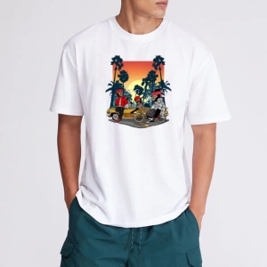 Unisex Baskılı T-shirt