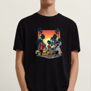 Unisex Baskılı T-shirt