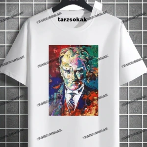 Unisex Bay  Çocuk T-shirt Atatürk Cumhrutiyet 23 nisan 10 kasım 29 ekim  kod:25