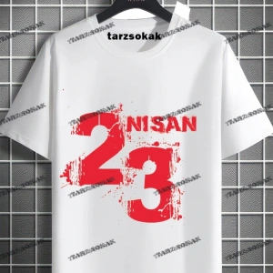 Unisex Bay  Çocuk T-shirt Atatürk Cumhrutiyet 23 nisan 10 kasım 29 ekim  kod:30