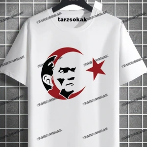 Unisex Bay  Çocuk T-shirt Atatürk Cumhrutiyet 23 nisan 10 kasım 29 ekim  kod:32