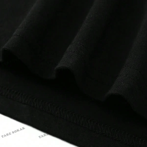 Unisex BAY  Damla Omuz Yazılı Nakışlı Üst KOD-1352