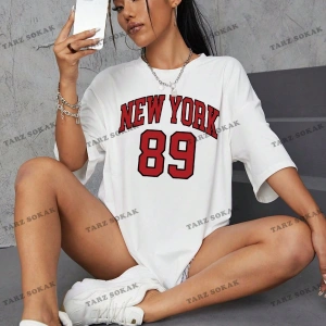 Unisex BAY  Goth Kadın Kafatası Desenli Damla Omuz T-shirt KOD-1367