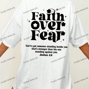 Unisex BAY  Kadın Düşük Omuz Yazılı Baskılı Tişört KOD-1374